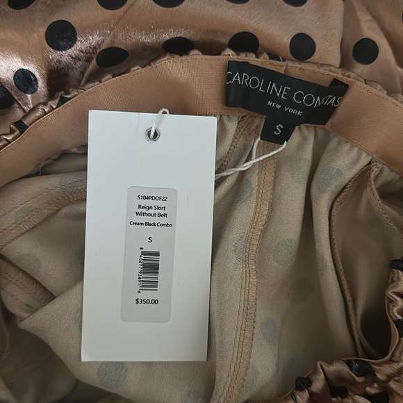 NWT Caroline Constas Reign Polka Dot Belt - Picture 6 of 9